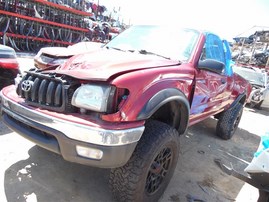 2003 Toyota Tacoma SR5 Burgundy 2.7L AT 4WD #Z24658